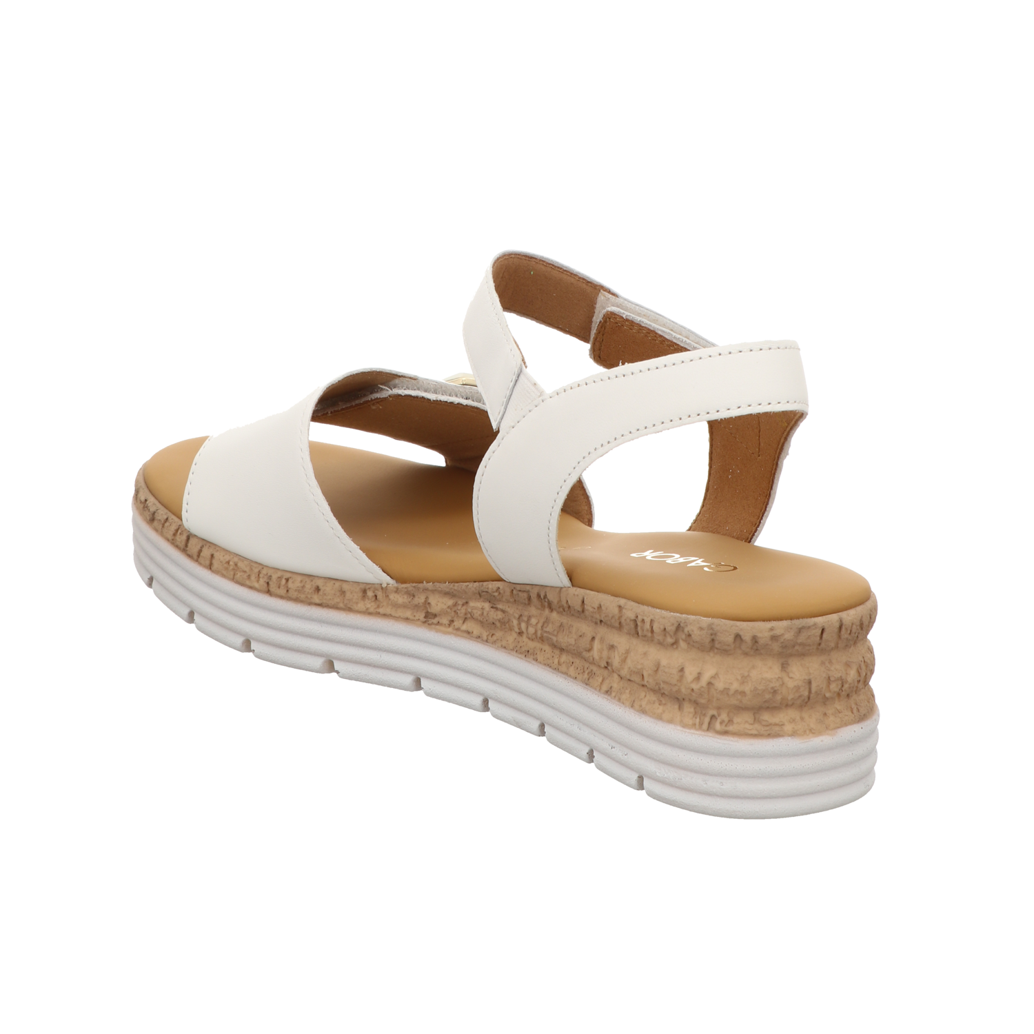 Gabor Damen Sandalette Genua in weiss