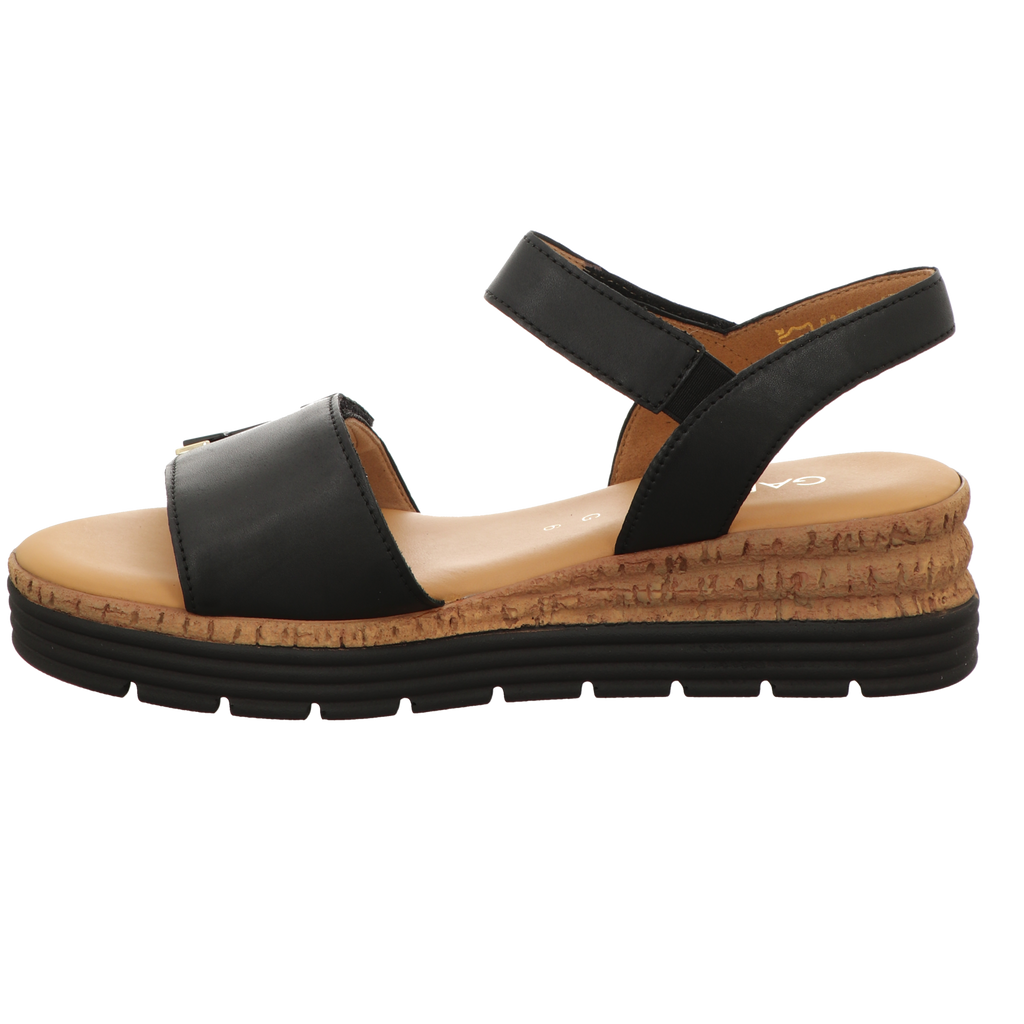 Gabor Damen Sandalette Genua in schwarz