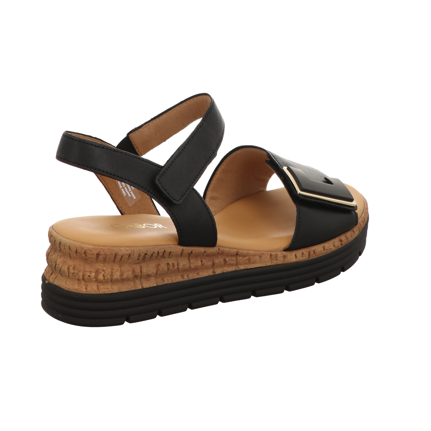 Gabor Damen Sandalette Genua in schwarz