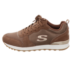 Skechers Damen Schnürschuh Goldn Gurl in braun