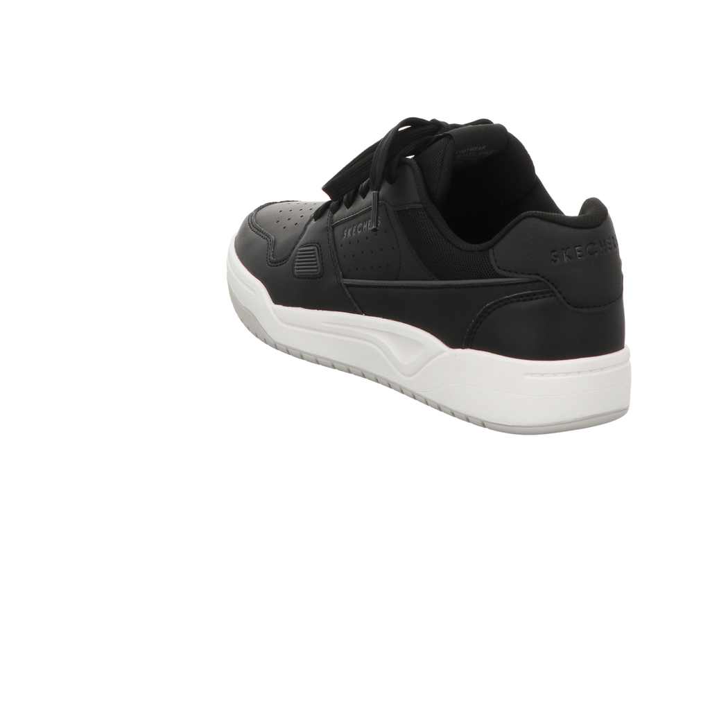 Skechers Herren Schnürschuh Koop Court Tiebreak in schwarz