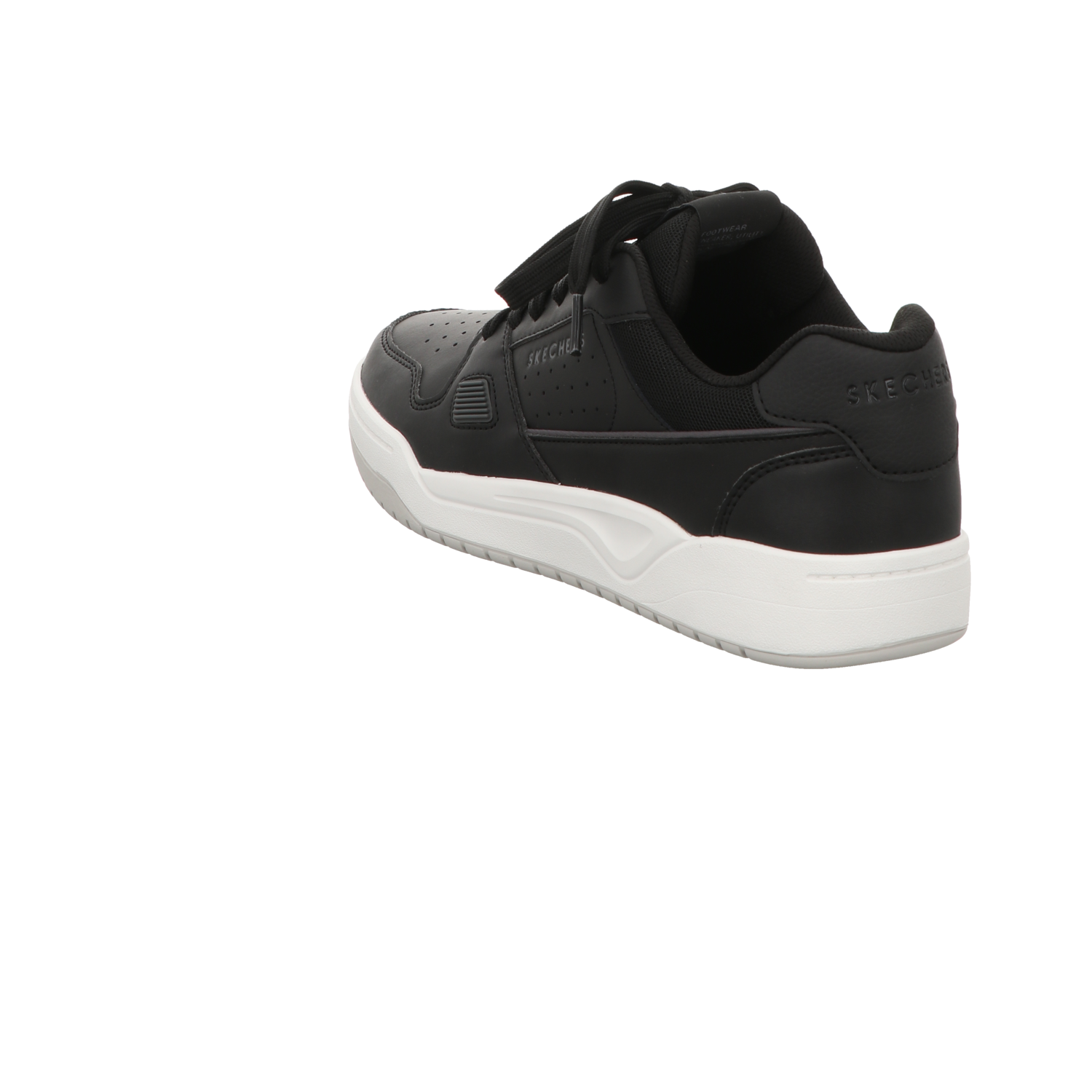 Skechers Herren Schnürschuh Koop Court Tiebreak in schwarz