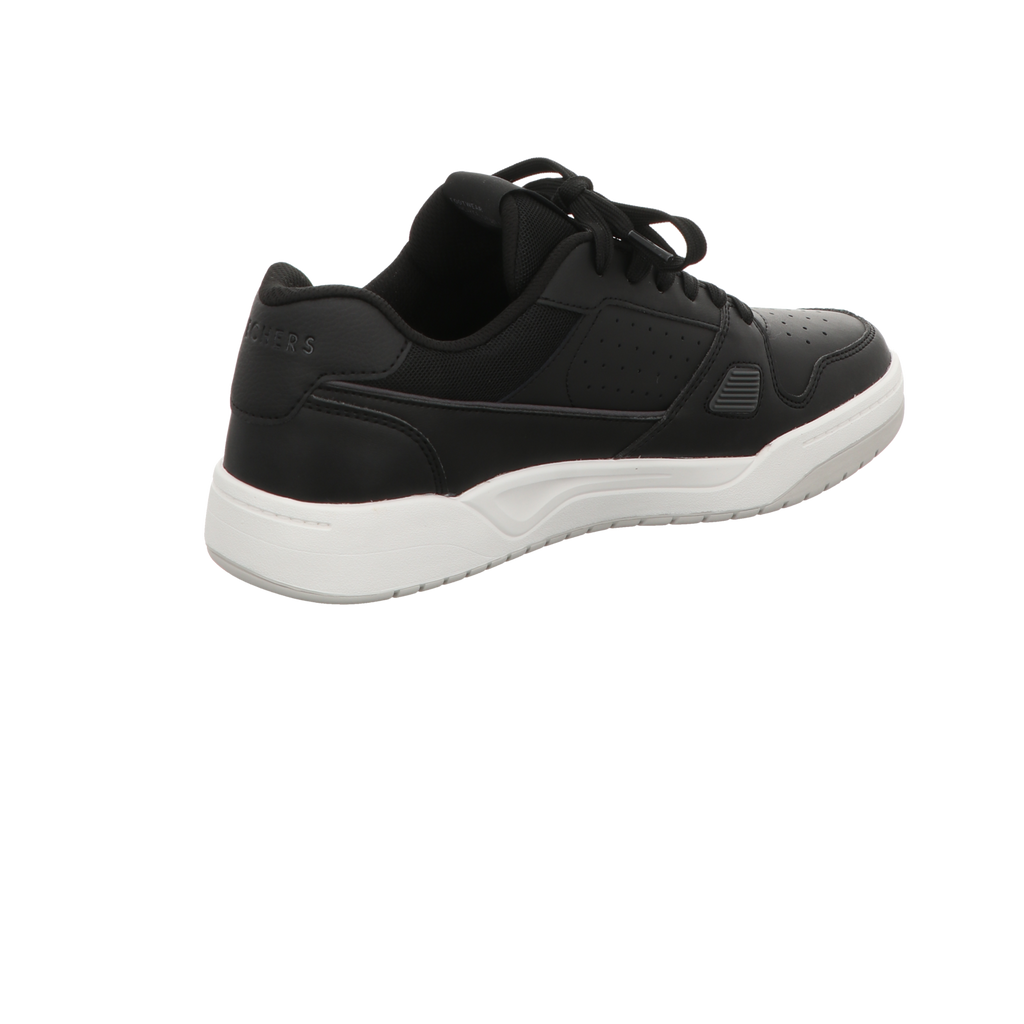 Skechers Herren Schnürschuh Koop Court Tiebreak in schwarz