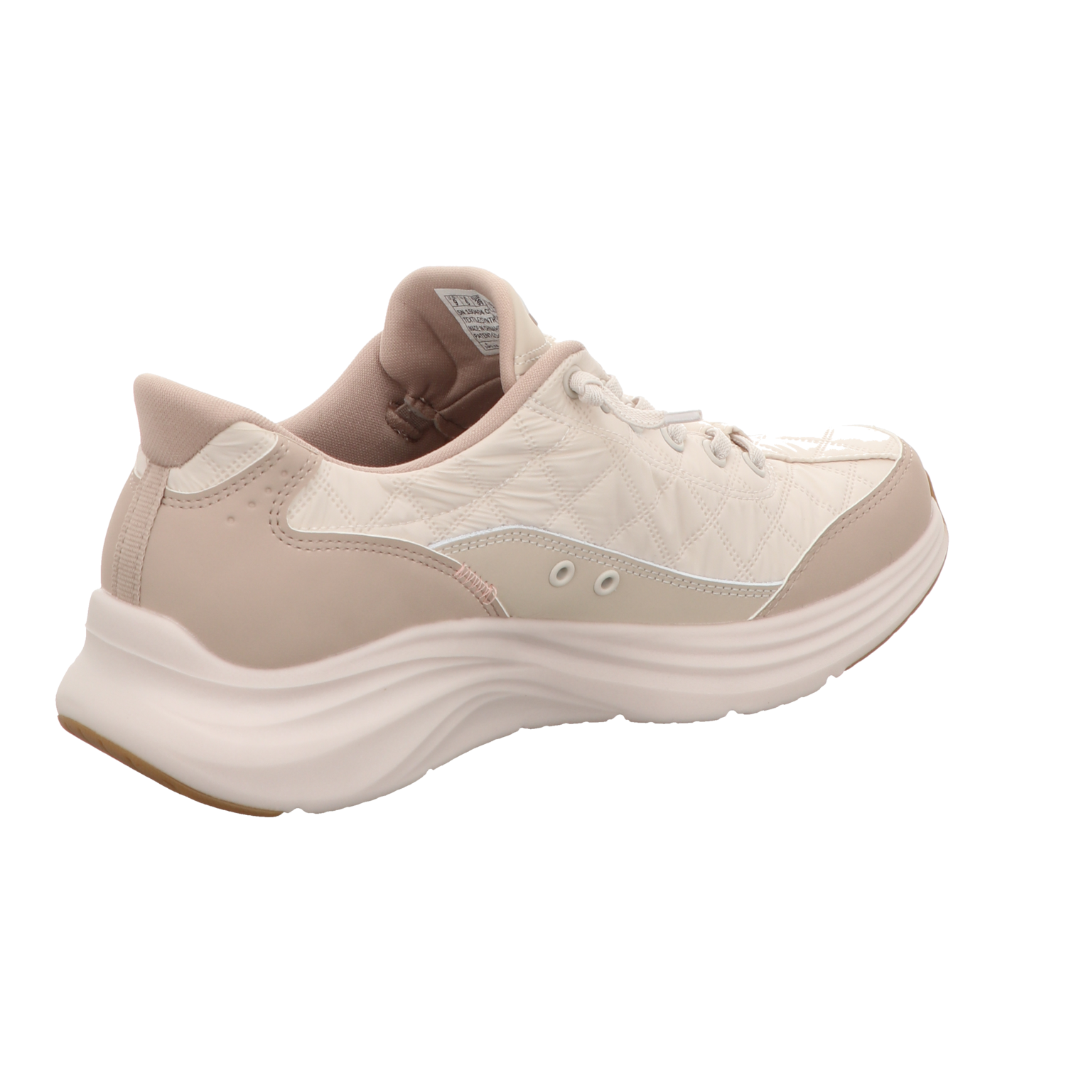 Skechers Damen Slipper Slip Ins Contour Foam Cozy in beige