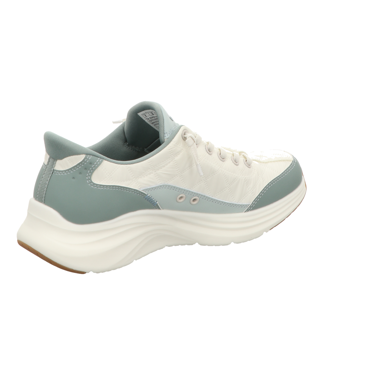 Skechers Damen Slipper Slip Ins Contour Foam Cozy in gruen