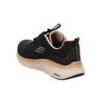 Skechers Damen Schnürschuh Vapor Foam Midnight Glimmer in schwarz