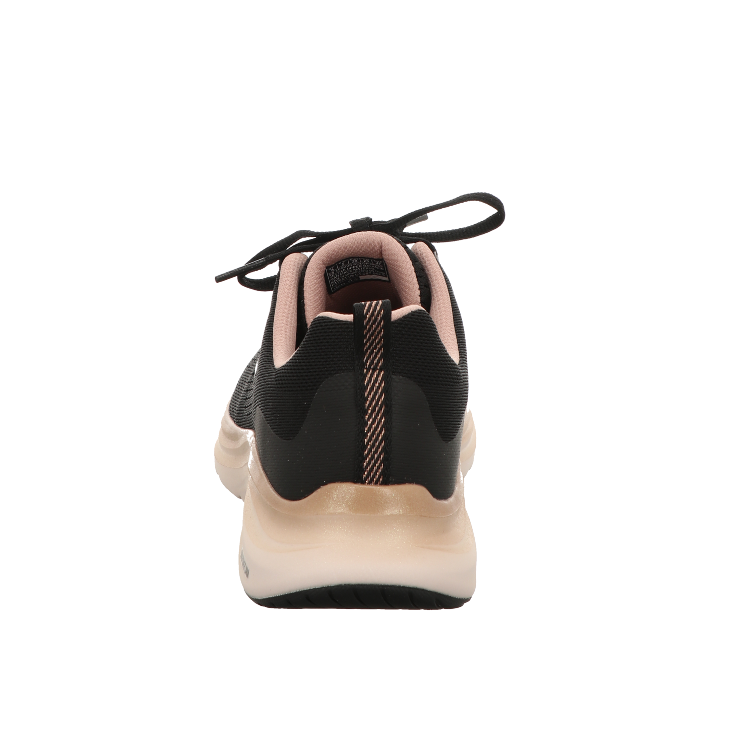 Skechers Damen Schnürschuh Vapor Foam Midnight Glimmer in schwarz