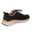 Skechers Damen Schnürschuh Vapor Foam Midnight Glimmer in schwarz