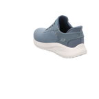 Skechers Damen Slipper Slip Ins Bobs Sport Squad in blau