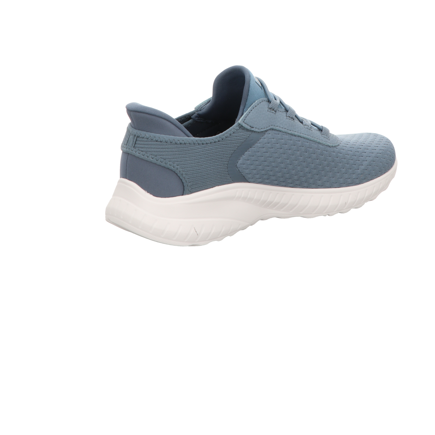 Skechers Damen Slipper Slip Ins Bobs Sport Squad in blau