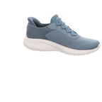 Skechers Damen Slipper Slip Ins Bobs Sport Squad in blau