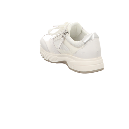 Tamaris Damen Schnürschuh M8370545 in weiss