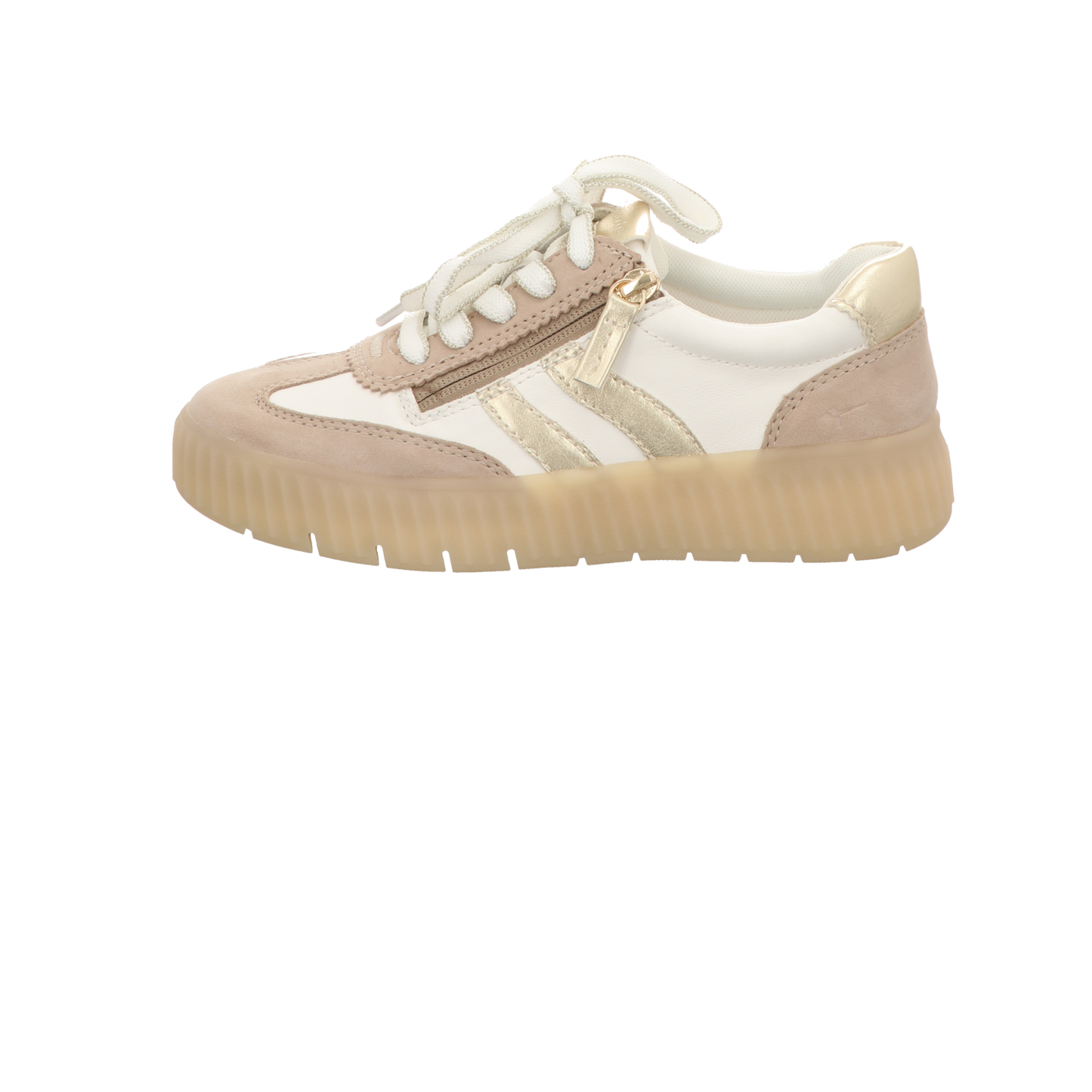 Tamaris Damen Schnürschuh M8372945 in beige