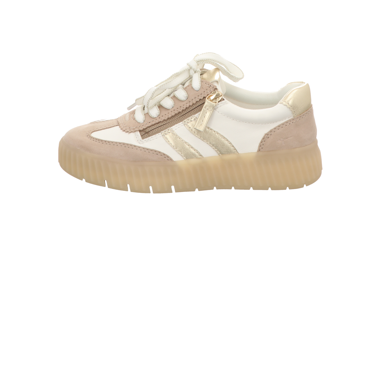 Tamaris Damen Schnürschuh M8372945 in beige