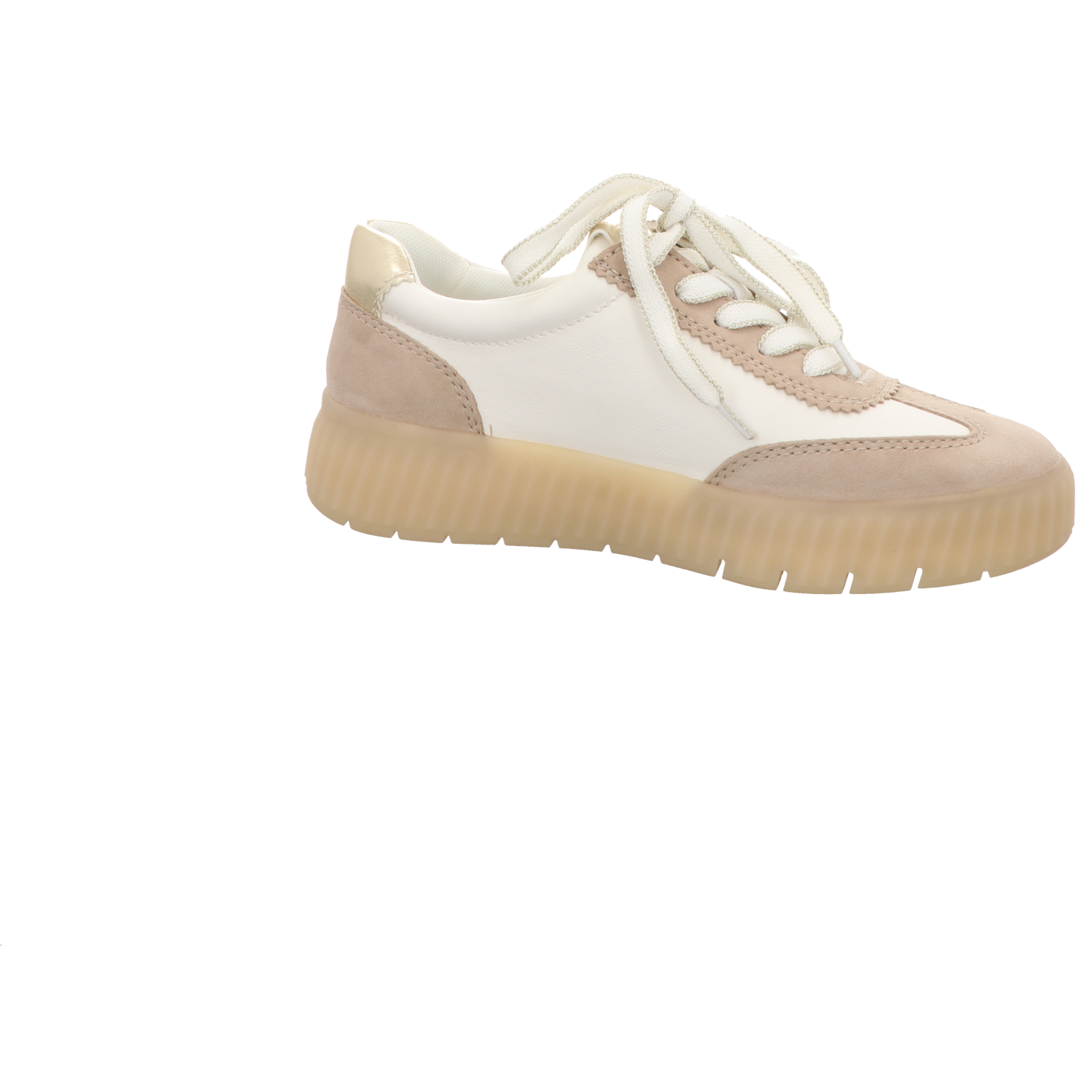 Tamaris Damen Schnürschuh M8372945 in beige