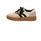 Tamaris Damen Schnürschuh M8372945 in beige