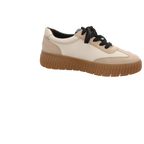 Tamaris Damen Schnürschuh M8372945 in beige