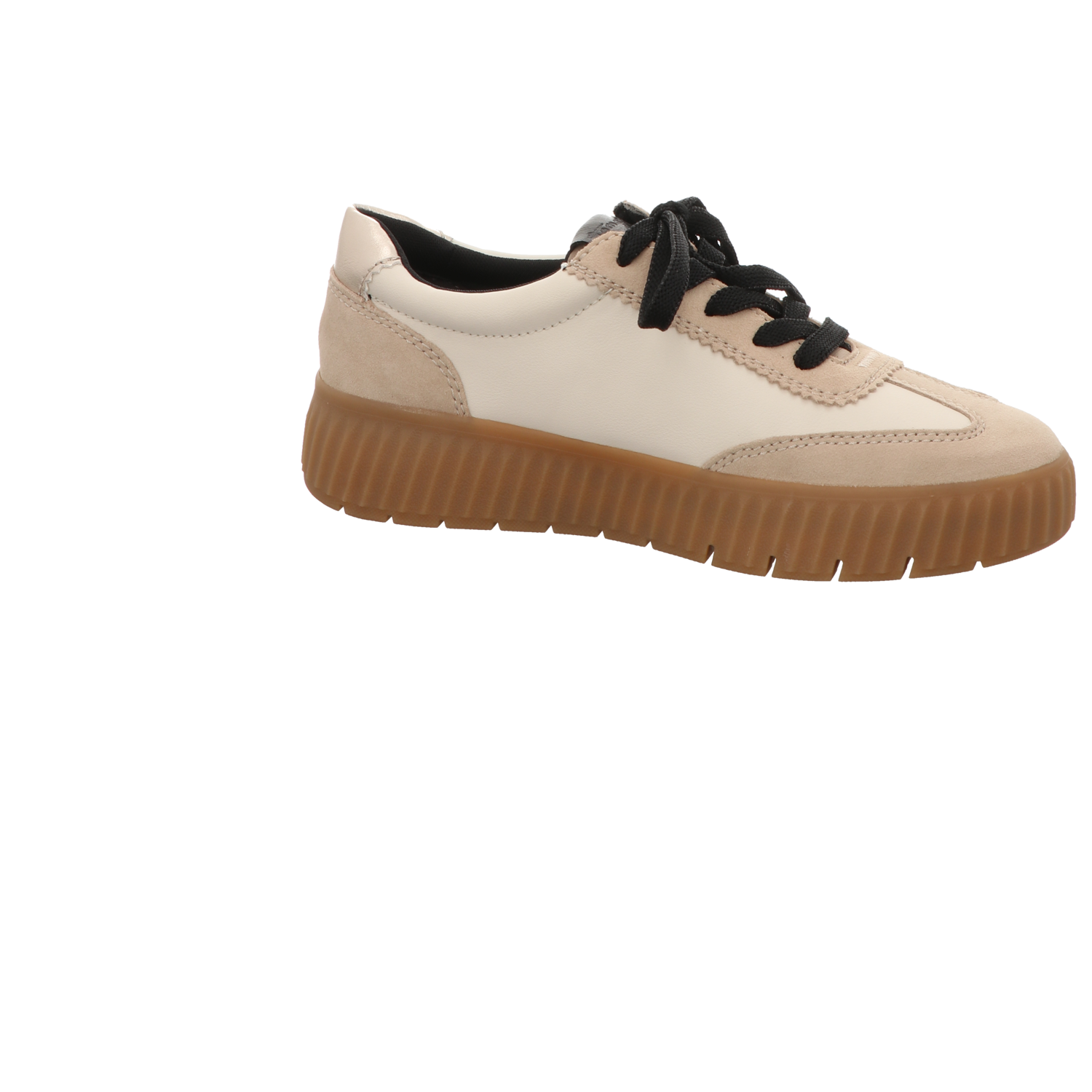 Tamaris Damen Schnürschuh M8372945 in beige