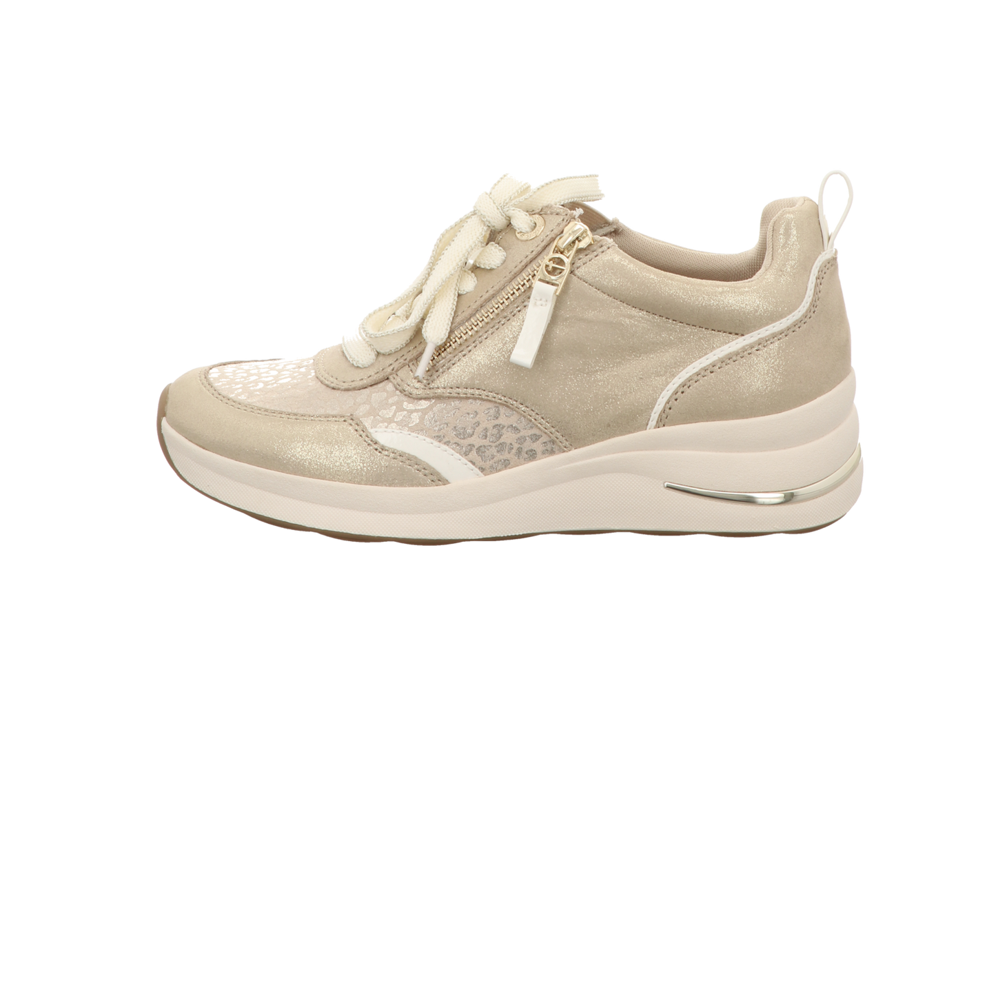 Tamaris Damen Schnürschuh M8371443 in beige glam