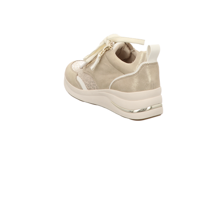 Tamaris Damen Schnürschuh M8371443 in beige glam