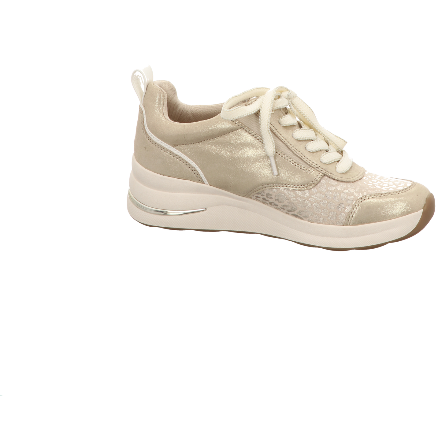 Tamaris Damen Schnürschuh M8371443 in beige glam