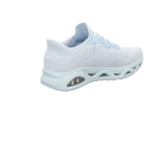 Skechers Damen Slipper Slip Ins Uno Glide Air Gliders in blau