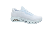 Skechers Damen Slipper Slip Ins Uno Glide Air Gliders in blau