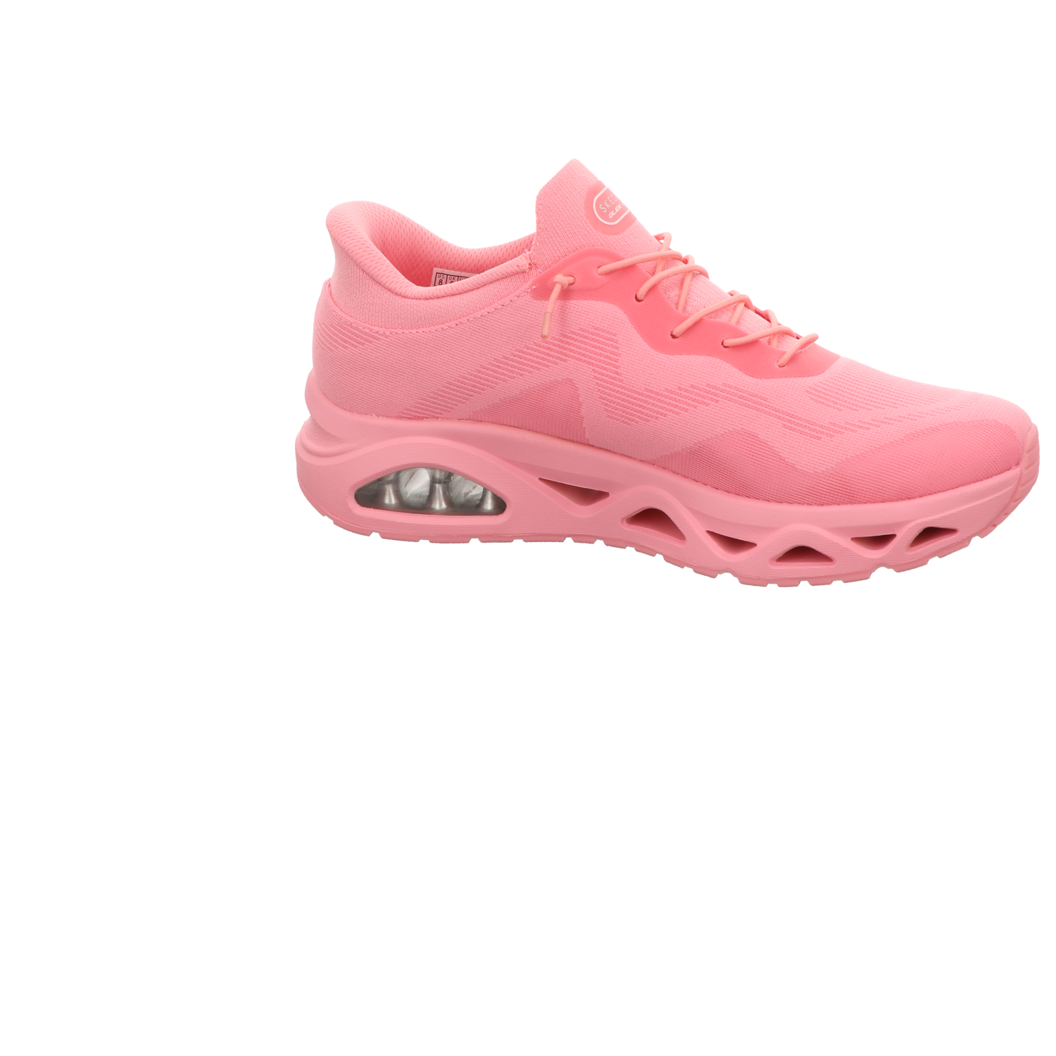 Skechers Damen Slipper Slip Ins Uno Glide Air Gliders in pink