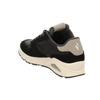 Skechers Herren Schnürschuh Uno Vintage Dayz in schwarz