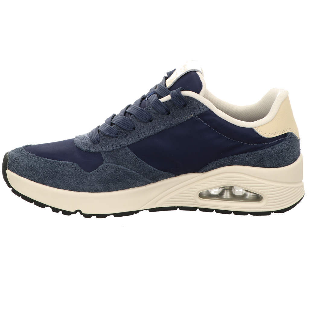 Skechers Herren Schnürschuh Uno Vintage Dayz in blau