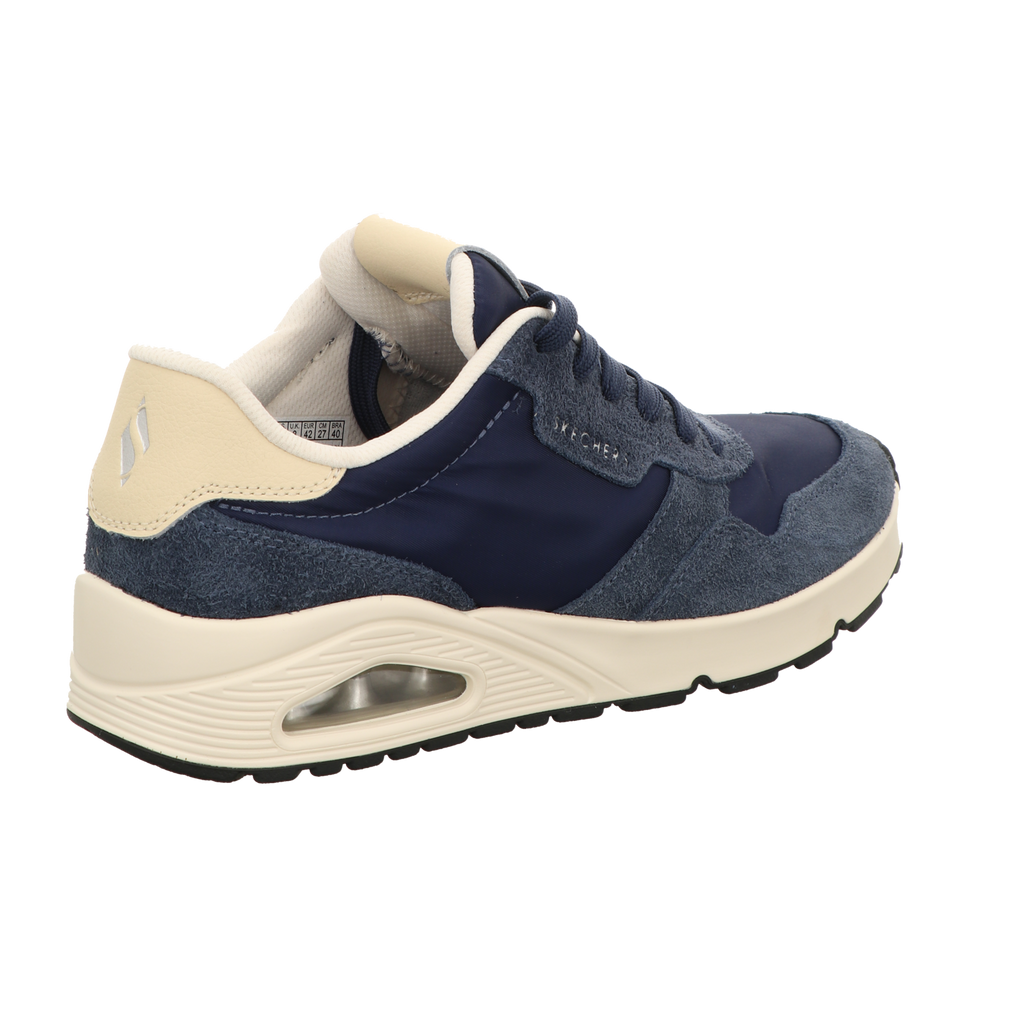 Skechers Herren Schnürschuh Uno Vintage Dayz in blau