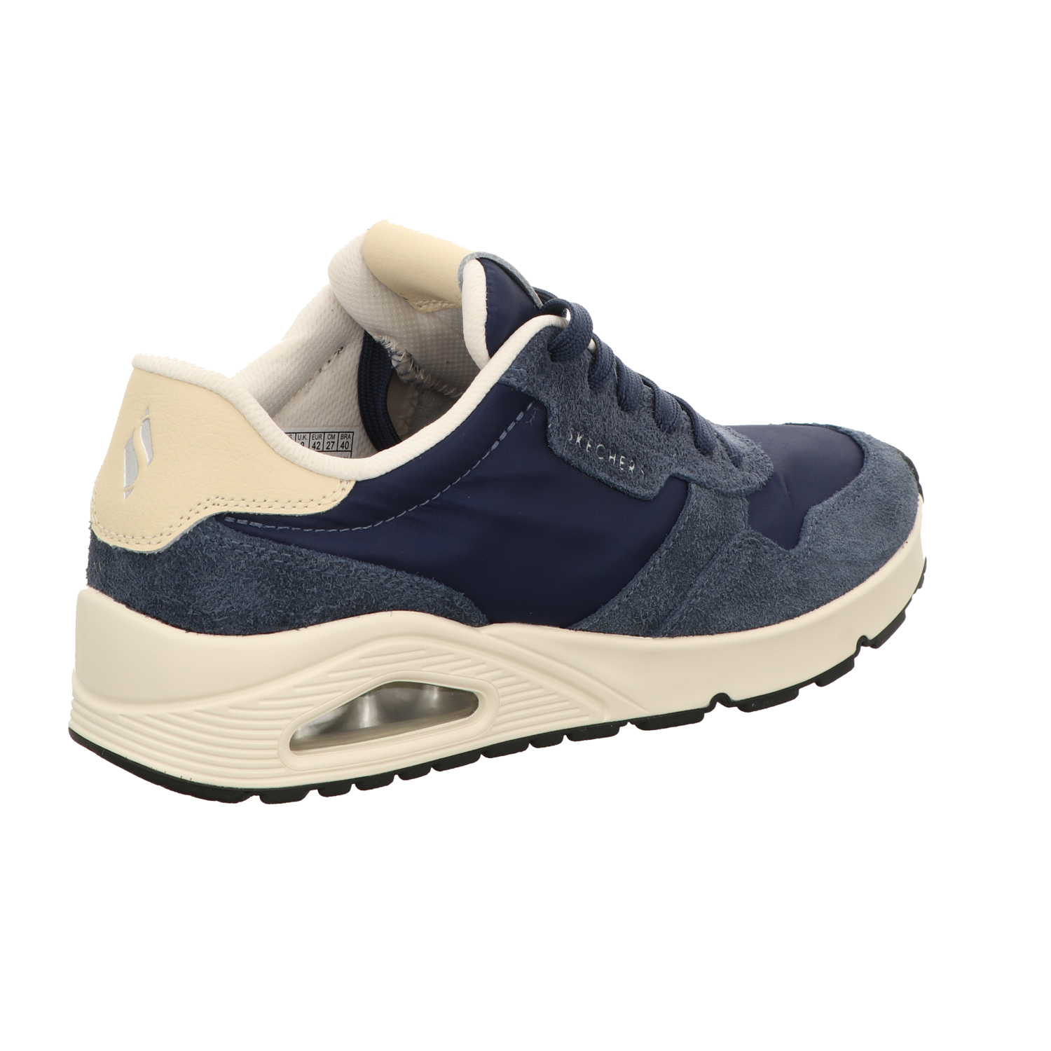 Skechers Herren Schnürschuh Uno Vintage Dayz in blau