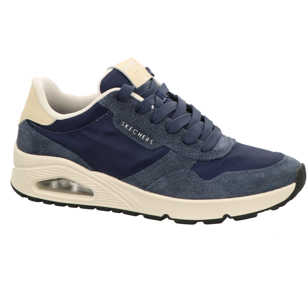 Skechers Herren Schnürschuh Uno Vintage Dayz in blau