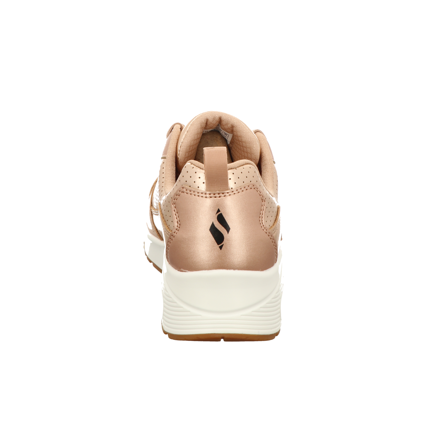 Skechers Damen Schnürschuh Uno Metallix in gold