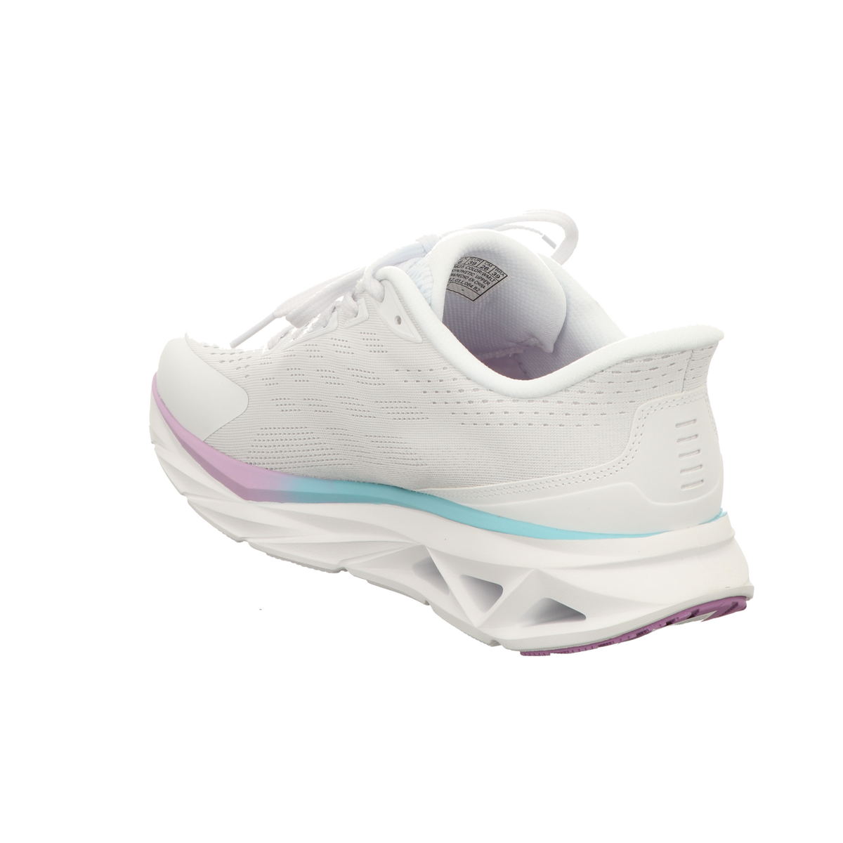 Skechers Damen Slipper Glide Step Vortex in weiss