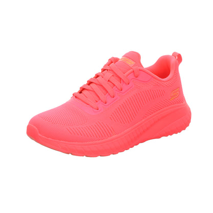 Skechers Damen Schnürschuh Bobs Sport in rot