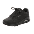 Skechers Damen Schnürschuh Uno-Shiny Scale in schwarz