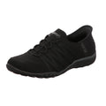Skechers Damen Slipper Slip Ins Breathe Easy Roll in schwarz