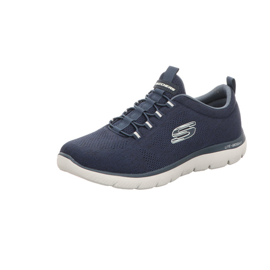 Skechers Herren Slipper Summits Louvin in blau