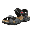 Rieker Damen Sandalette  in blau