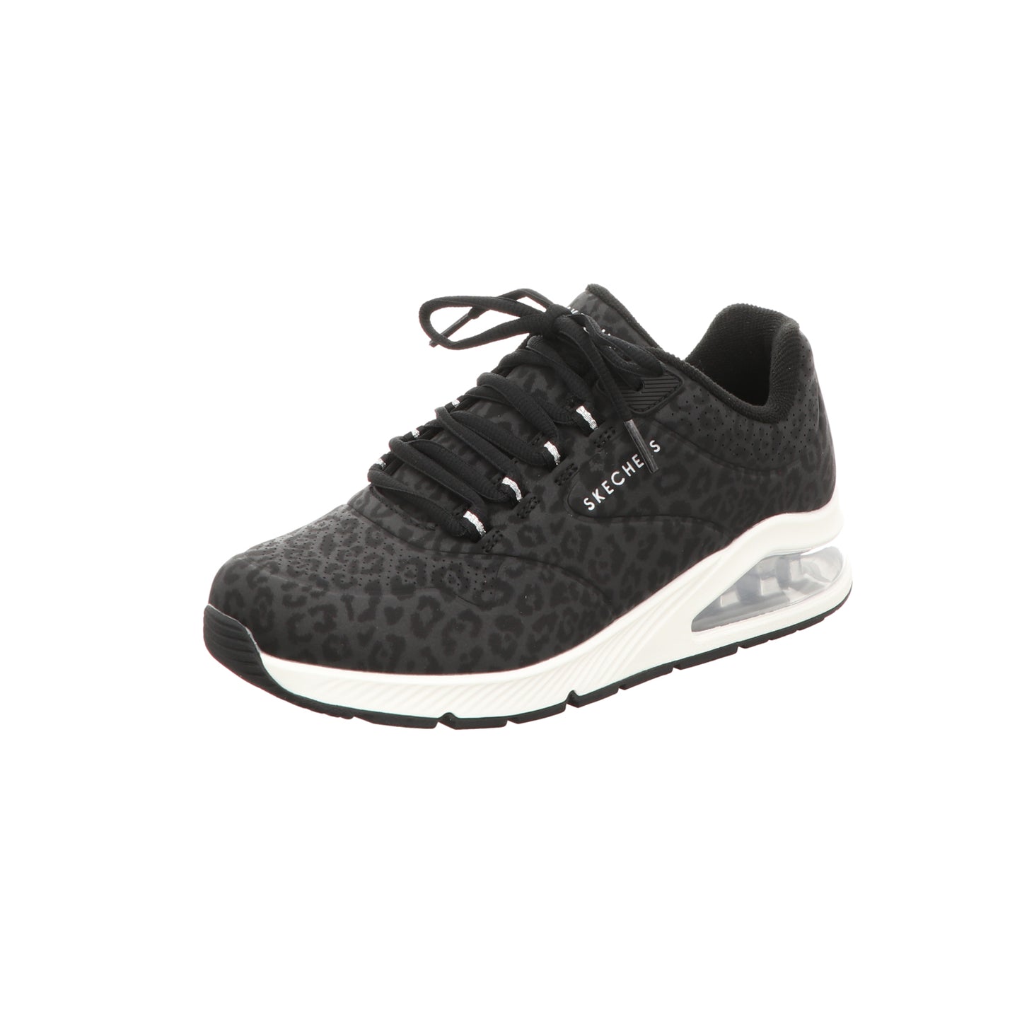 Skechers Damen Schnürschuh Uno 2 In Kat Neato in schwarz