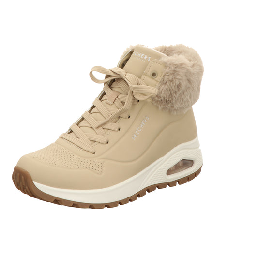 Skechers Damen Schnürstiefel Uno Rugged in braun