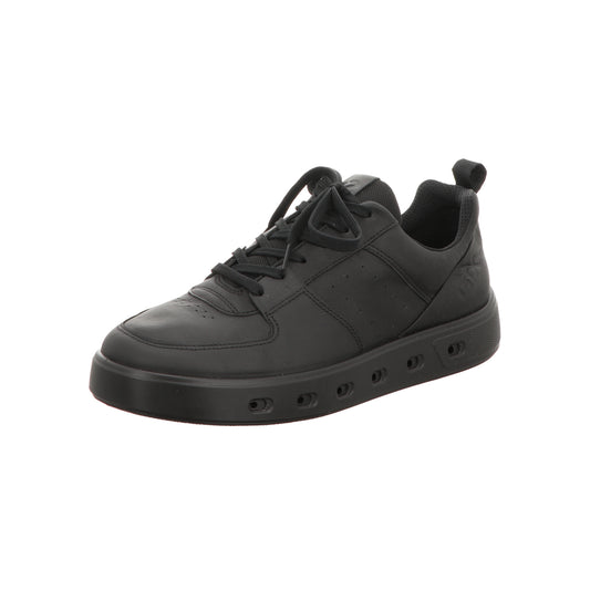 Ecco Herren Schnürschuh Street 720 in schwarz