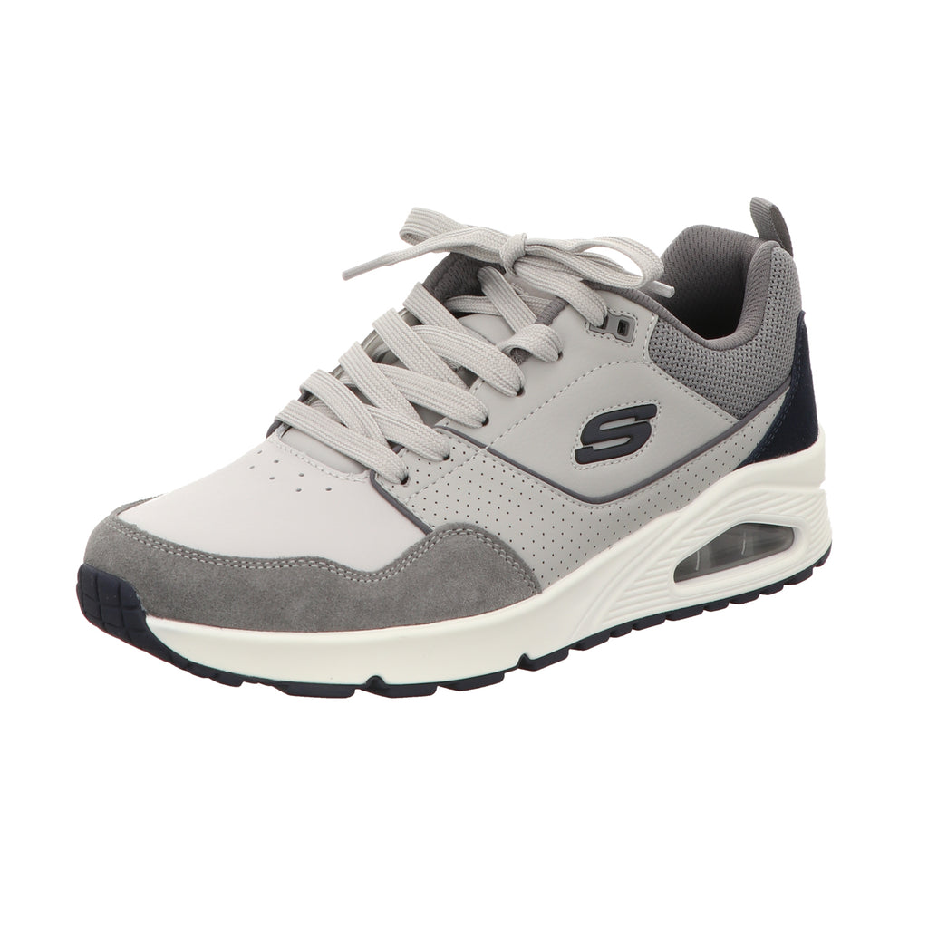 Skechers Herren Schnürschuh Uno Retro One in grau