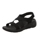 Skechers Damen Sandalette Go Walk Arch Fit-Treasured in schwarz