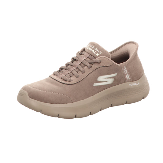 Skechers Damen Slipper Slip-Ins-Go Walk Flex-Mali in braun