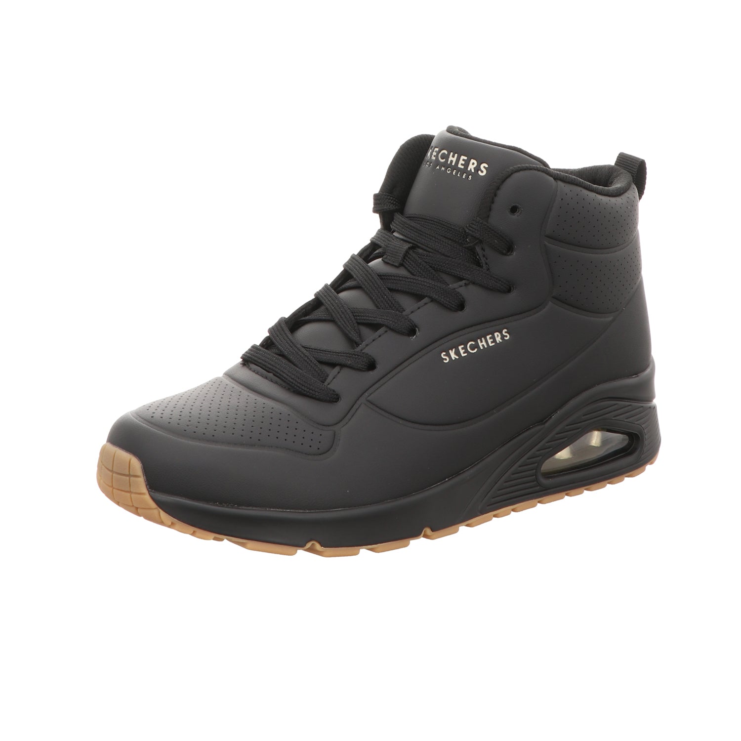 Skechers Damen Stiefel Uno Stand High in schwarz