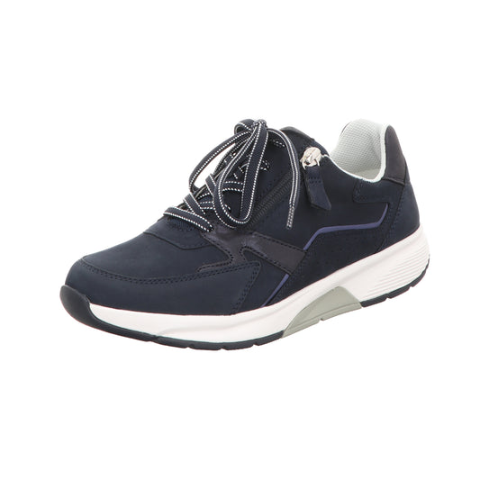 Gabor Damen Schnürschuh bequem  in blau