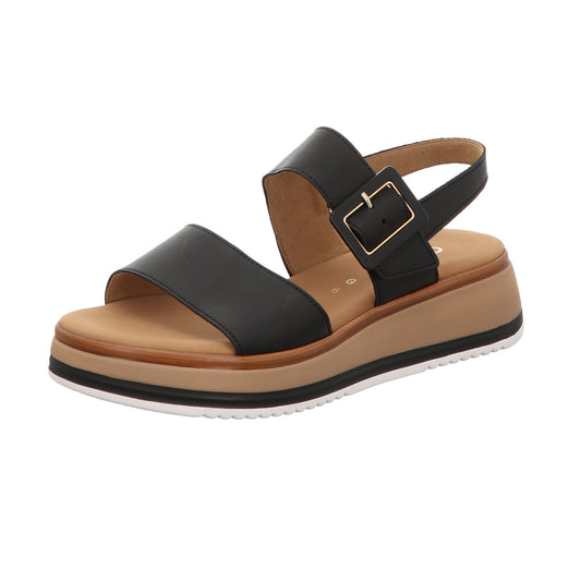 Gabor Damen Sandalette Rhodos in schwarz