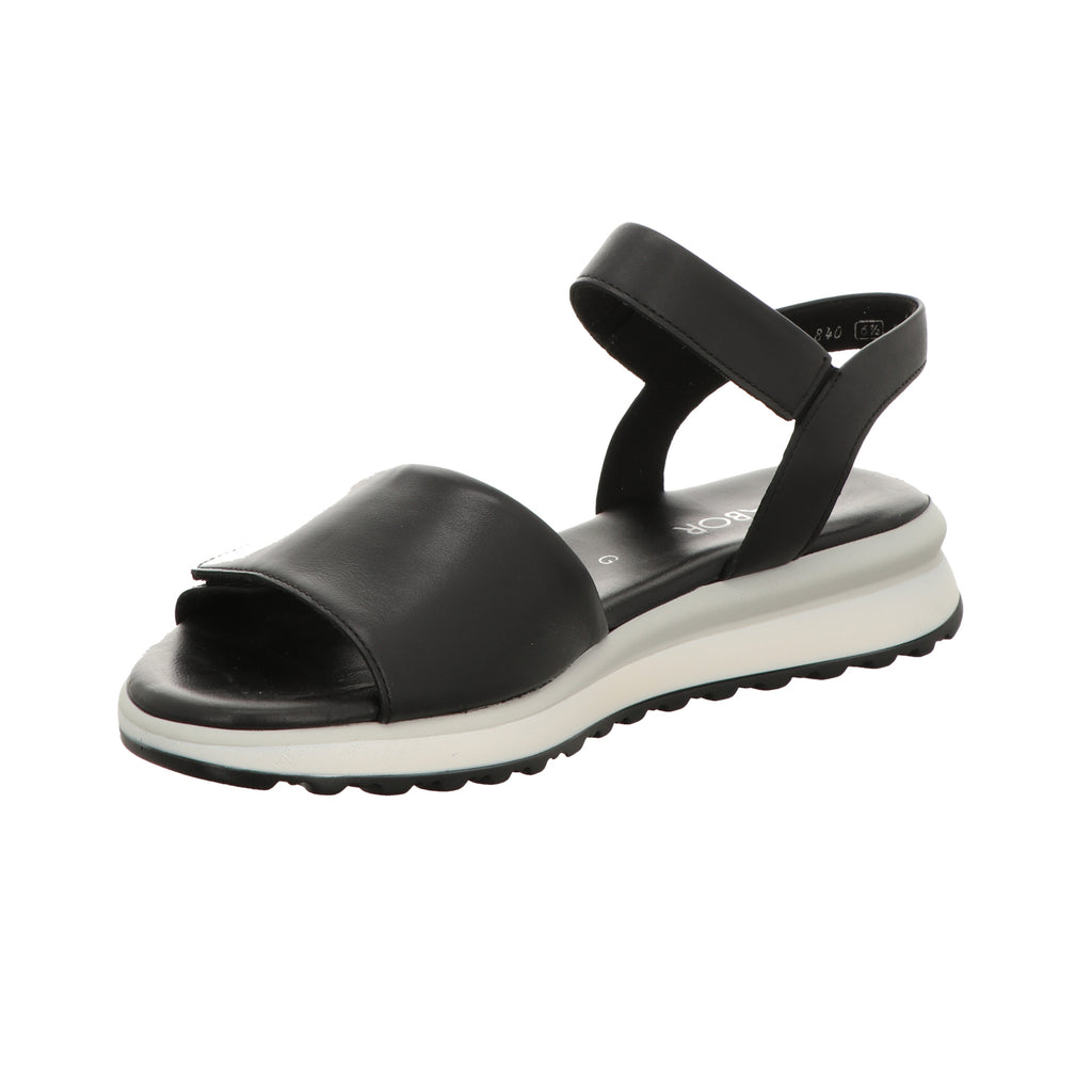 Gabor Damen Sandalette Florenz in schwarz